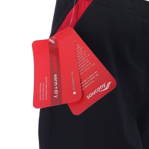 Saucony Omni LX Tight II Zip Leg Slit Warm + Dry Moisture Wicking Leggings Large - Picture 11 of 13